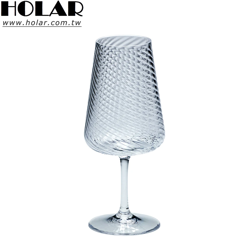 Holar] Taiwan Made Unique 20oz Unbreakable Plastic Ribbed Stemmed Wine  Glasses for Party Weddings Anniversary| Alibaba.com