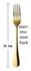 stainless steel Fork