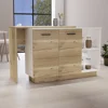 Light Oak / White Color