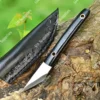 Stainless Steel & Black Resin