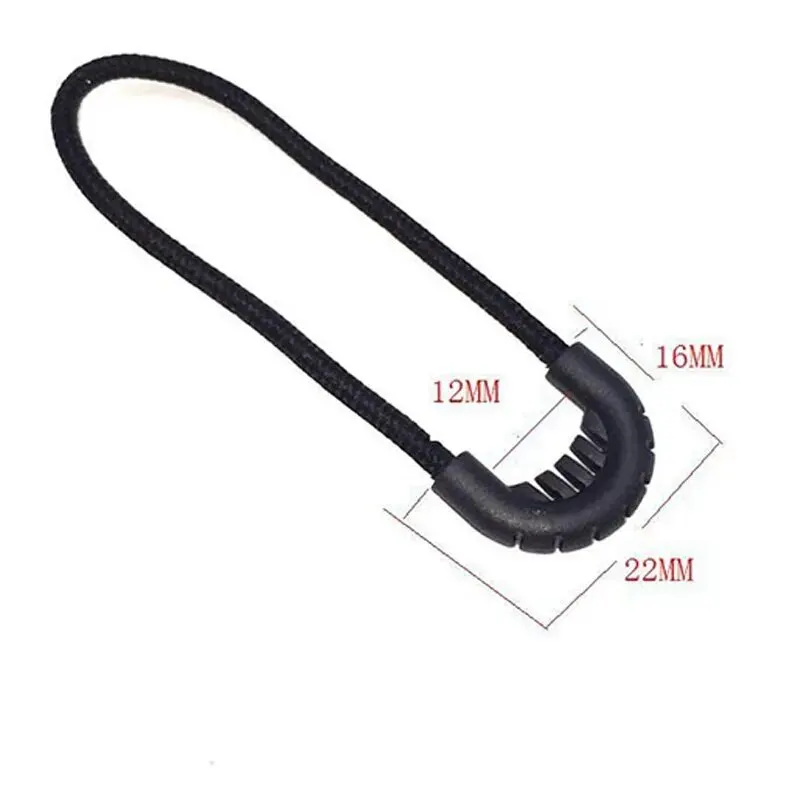 Bag Zipper Packing Rope 10 Pcs Edc Multi-purpose Zip Zipper Pulls Cord Rope For Outdoor Travel ...
