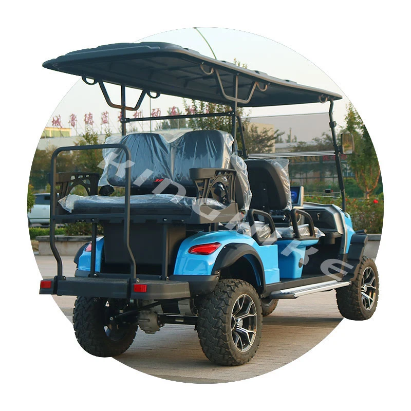 Seater Electric Golf Push Cart Cheap Wholesale Custom Street Legal Lifted Rent 2 4 6 CE 48V Race Car 3m