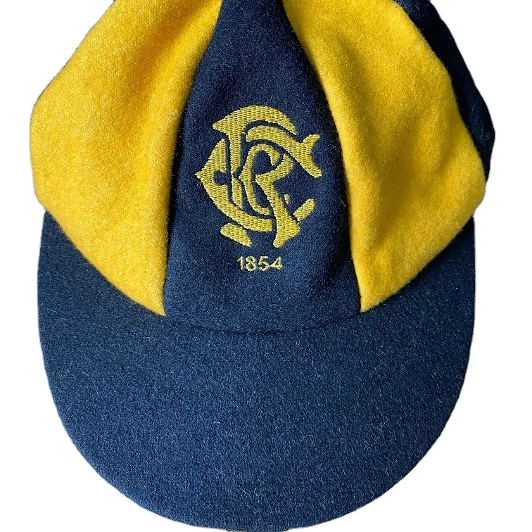 West Indies wool test cricket cap with embroided logo 