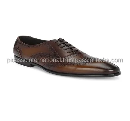 Exclusive Collection of Top Quality Oxford Trendy Office Business Party Wear Men's Genuine Oxford Italian Leather Dress Shoes