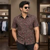 ajrakh print shirt