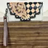 Tan & Brown Checkered