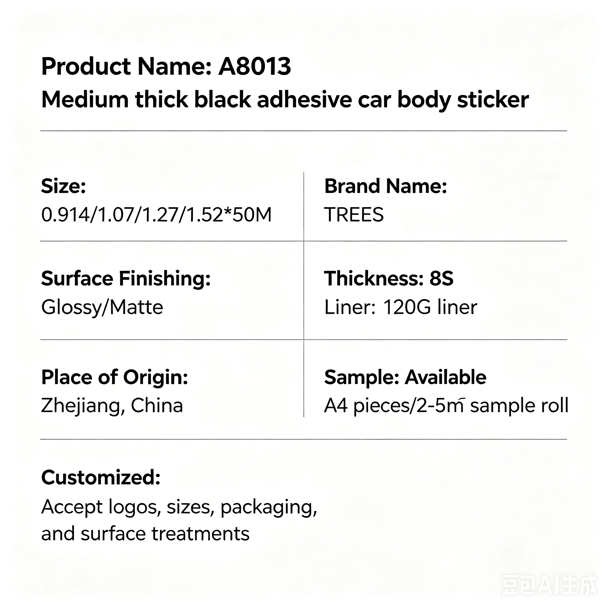 Specifications