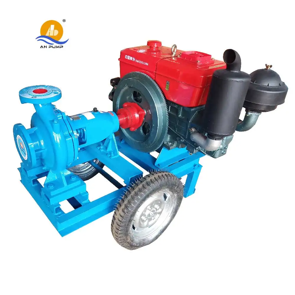Easy to Move with Frame diesel Water Pump