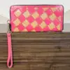 Pink & Tan Checkered