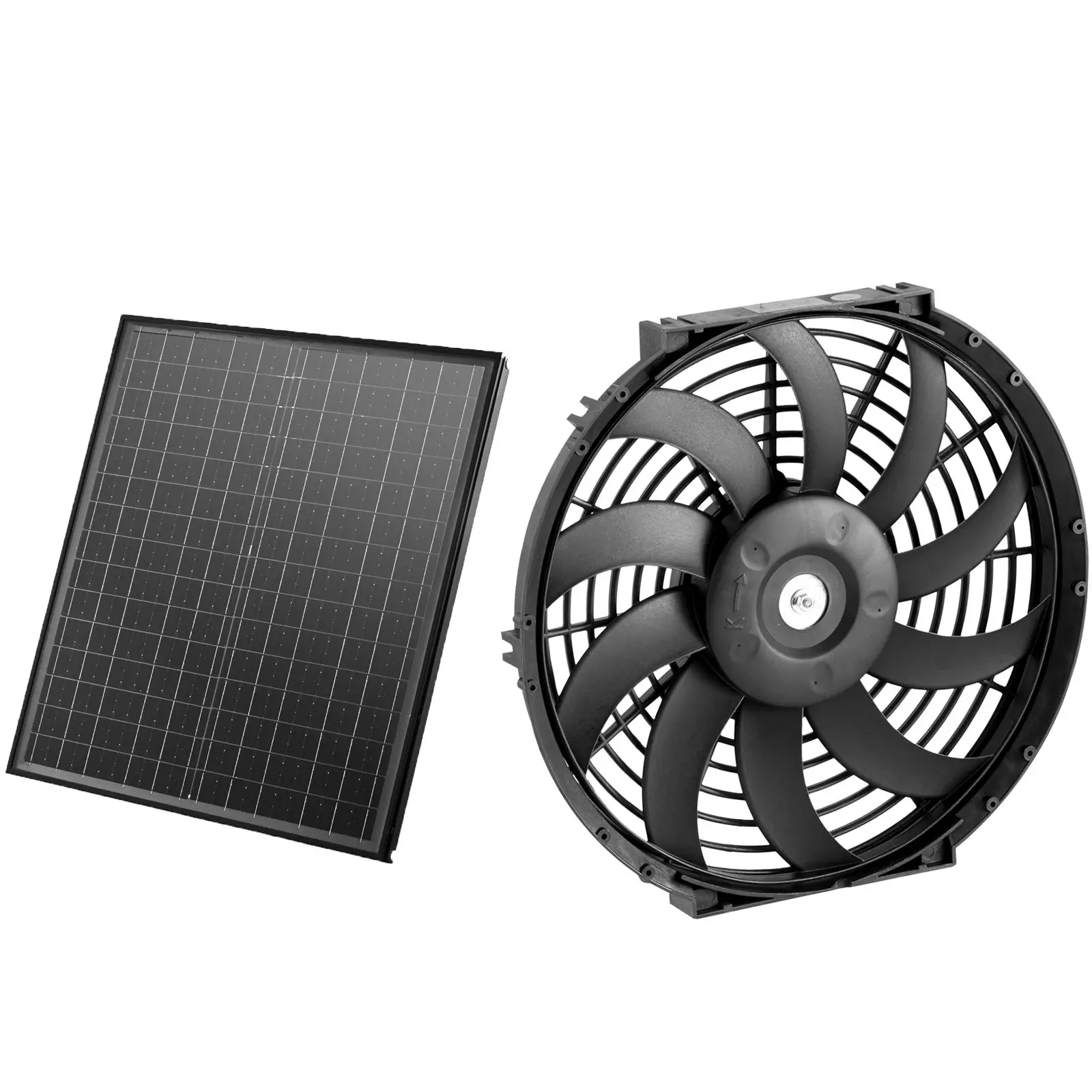 Mount Attic Exhaust Fan, 12-Inch, 1300, CFM - detail 2