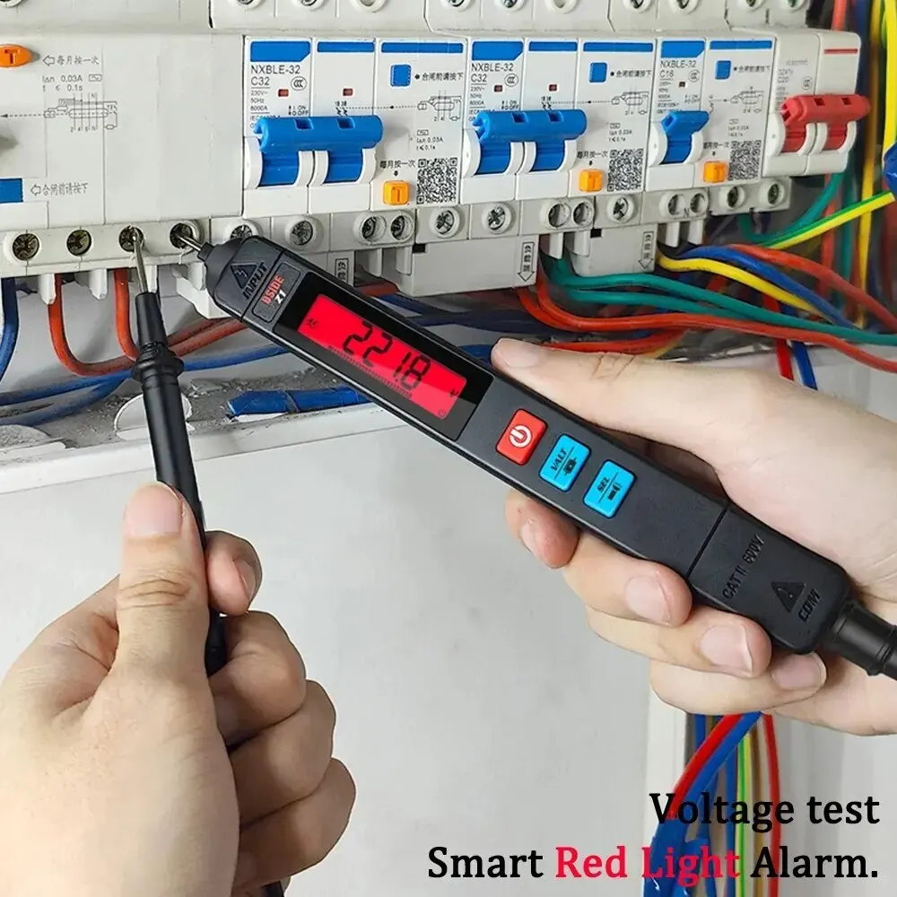 Bside Smart Digital Multimeter Voltage Detector Tester Non Contact Electric Pen Capacitance 5440