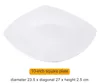 10-inch square plate with round bottom
