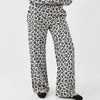 Leopardo Blanco Negro
