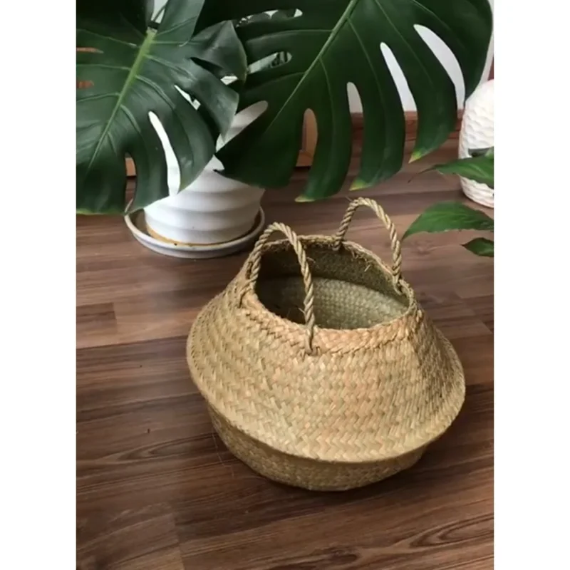 Traditional Vietnamese Seagrass Baskets Handmade Cheapest Wholesale