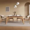 Natural wood color+White
