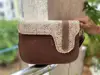 brown with dot print