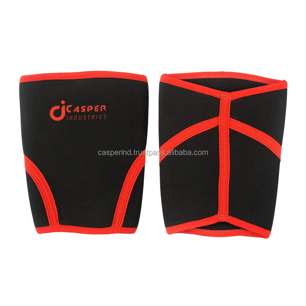 Tennis Elbow Support Nisrok Elbow Sleeves (Pair) - 5mm Neoprene Compression Support For Weightlifting, CrossFit, Tennis, Basketball Arm Support