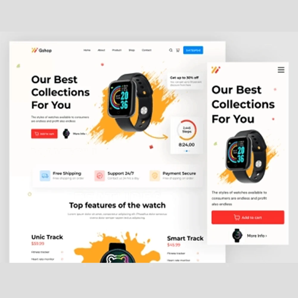 Professional E-Commerce Website Development Services for Online Sales Including Wholesale and Dropship Websites