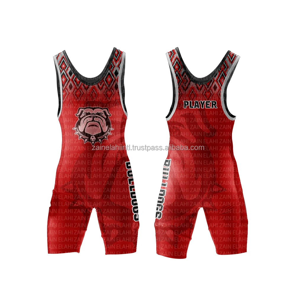 2023 Singlets Gym Sports Wrestling Singlet Sublimated Cheap Factory