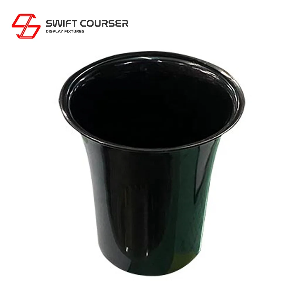 Пластиковый вертикальный садовый цветочный горшок, пластиковый горшок для выращивания цветов на балконе