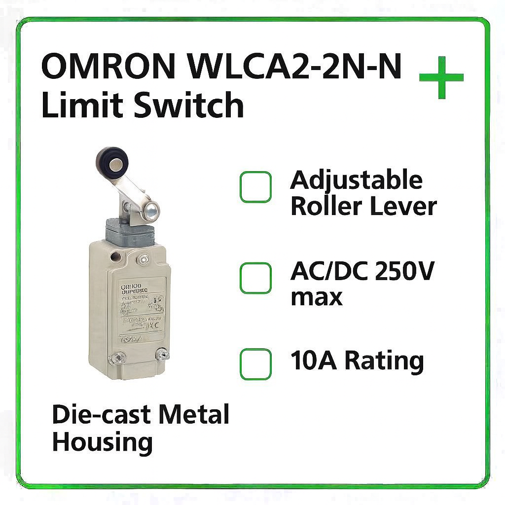 Omron WLCA2 – Unità Interruttore Di Limite Professionale, Modelli Disponibili WLCA2-2-N Ecc. - Foto 4