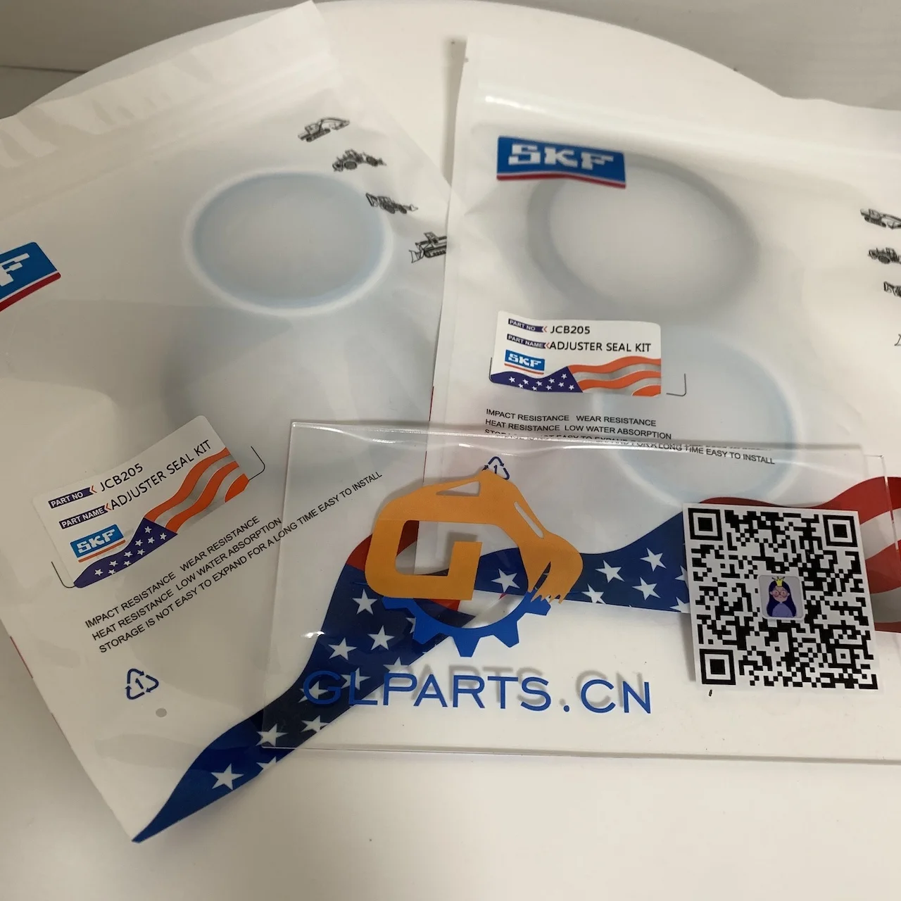 JS200 JS220 JS205 JS330 JS360 Excavator Track Adjuster Seal Kit