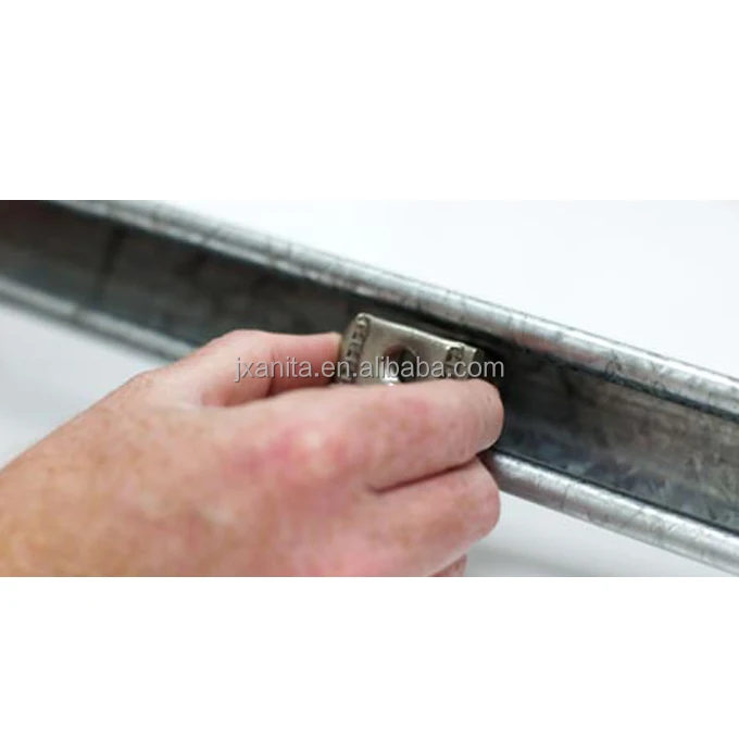 Unistrut Channel Nut,M10,Nut Base Dimensions 35 X 19 X 8mm,Steel,0.04kg