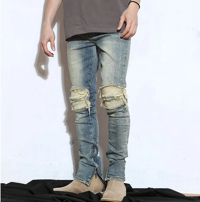 Produttori Di Jeans Personalizzati Di Alta Qualità Oem Pantaloni Da Uomo In  Denim Con Danno Jeans Vintage In Denim Lavato Stile Strappato - Buy Pantaloni  Di Jeans Pantaloni Di Jeans Per Bambini