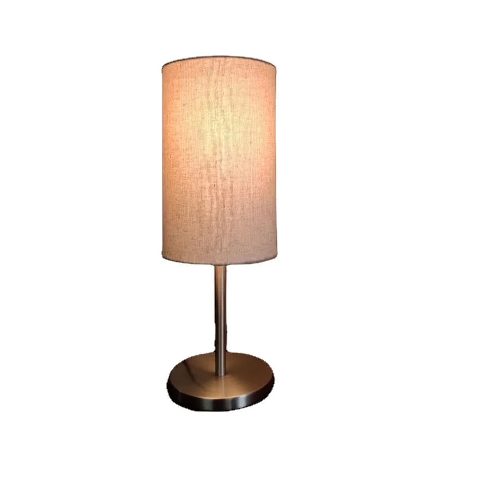 satin stick table lamp