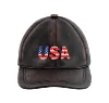 โลโก้ USA สีดำสไตล์วินเทจ
