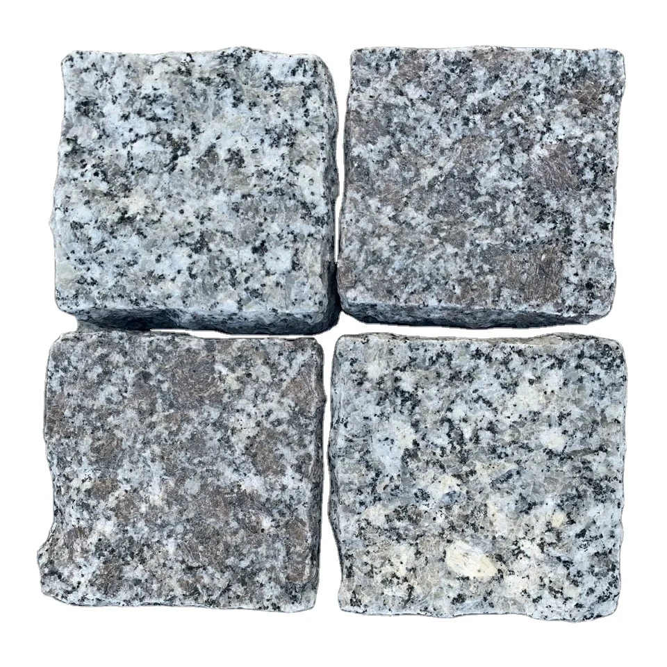 Many Colors Granite Cube Pavers Stone Flooring Pavement