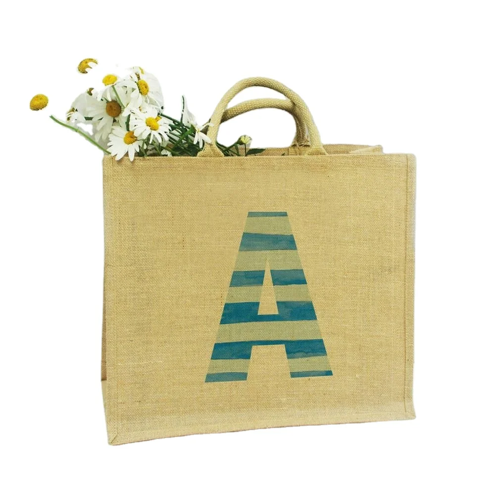 Customized High Quality Ecofriendly Recyclable Gift Burlap Jute