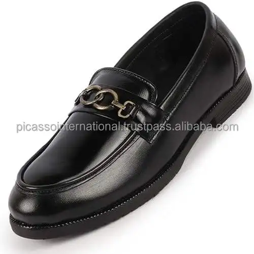 Professionals in Manufacturing Top Quality Latest Stylish Look Men's Casual Wear Genuine Leather Loafers Shoes from India