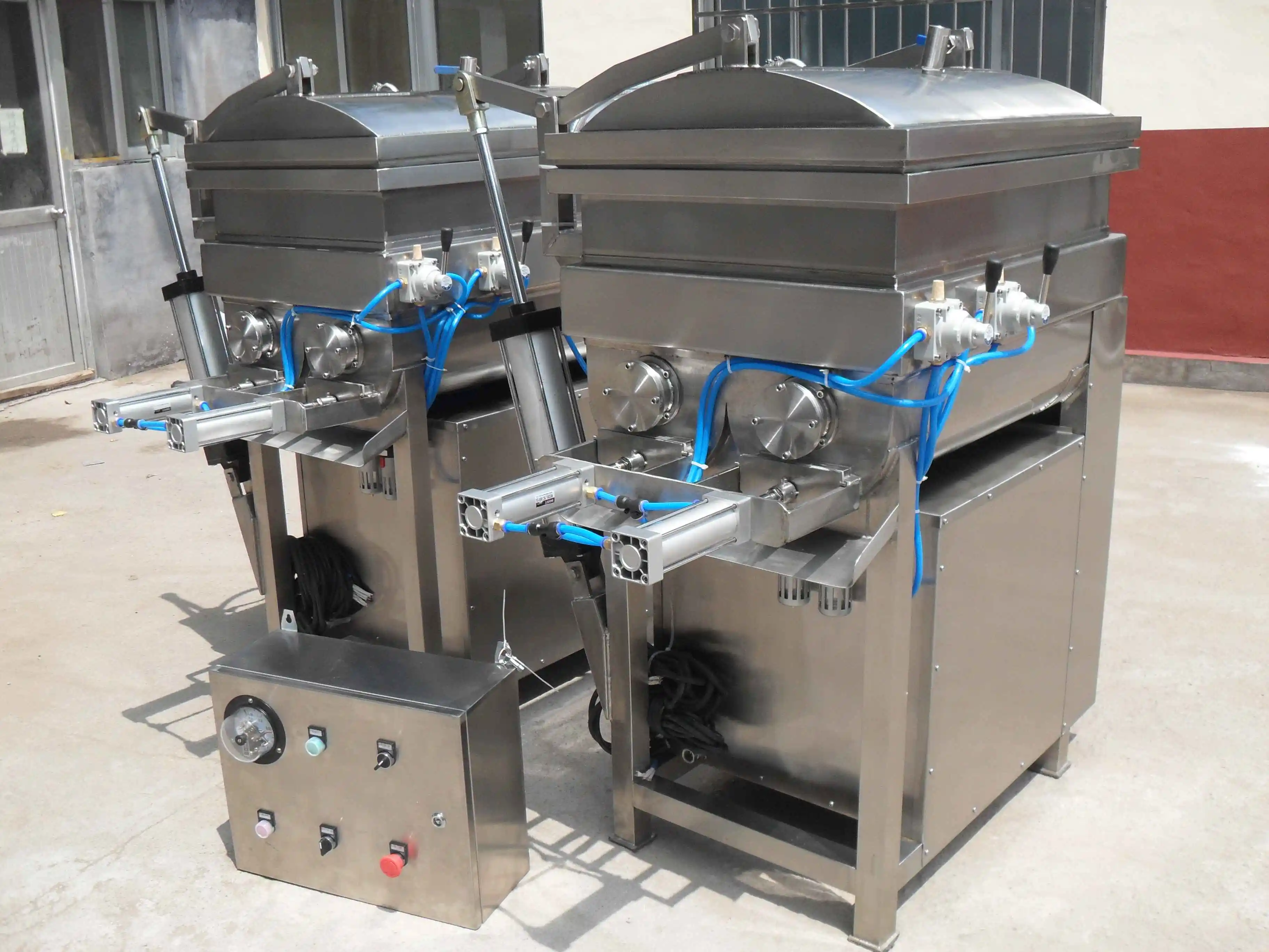 Electric Commercial Meat Mixing Machine / Stuffing Meat Vegetable Mixer ...