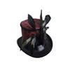 Red Pattern Top Hat