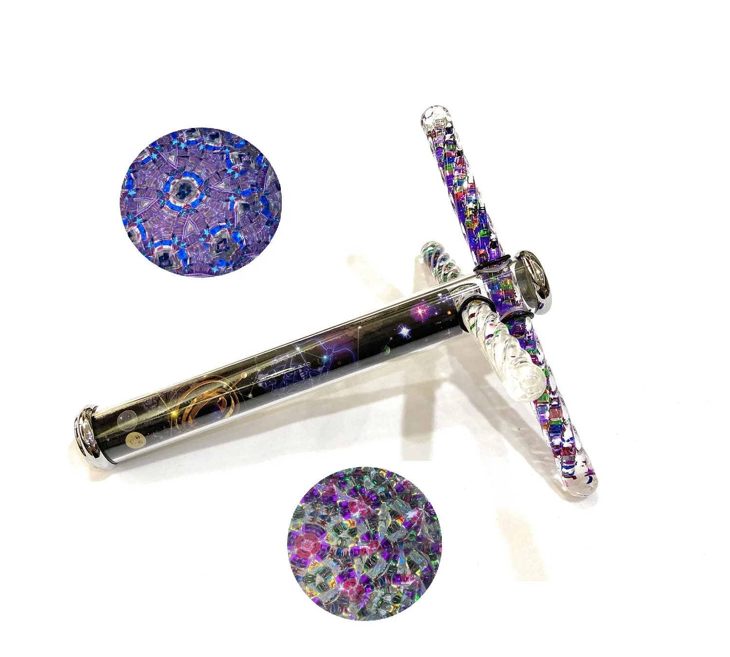 Сенсорные игрушки Классический фокус обучающие материалы классический калейдоскоп с блестящей