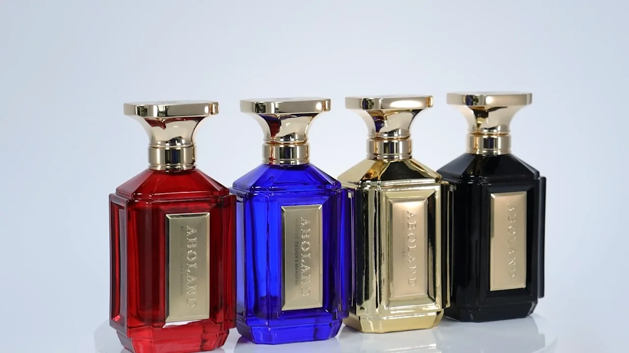 Arab Luxury Perfume Bottle 100ml Oem Odm Empty Wholesale Perfume Glass ...