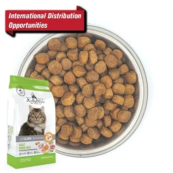 Real meat high protein best science diet kitted cat kibble with freeze-dried raw food
