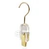 H19 CM Acrylic gold hook hanger