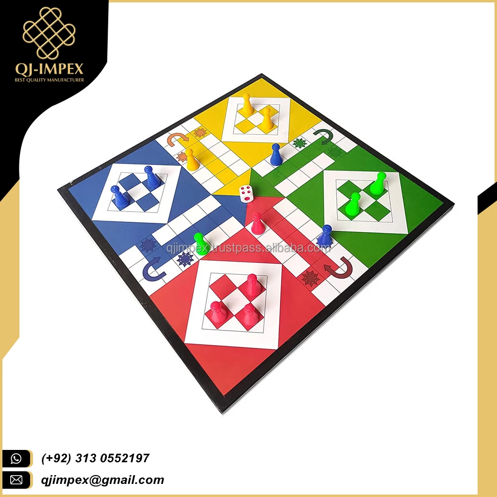 New Design Simply Ludo Game Children Play Ludo Game Wholesale