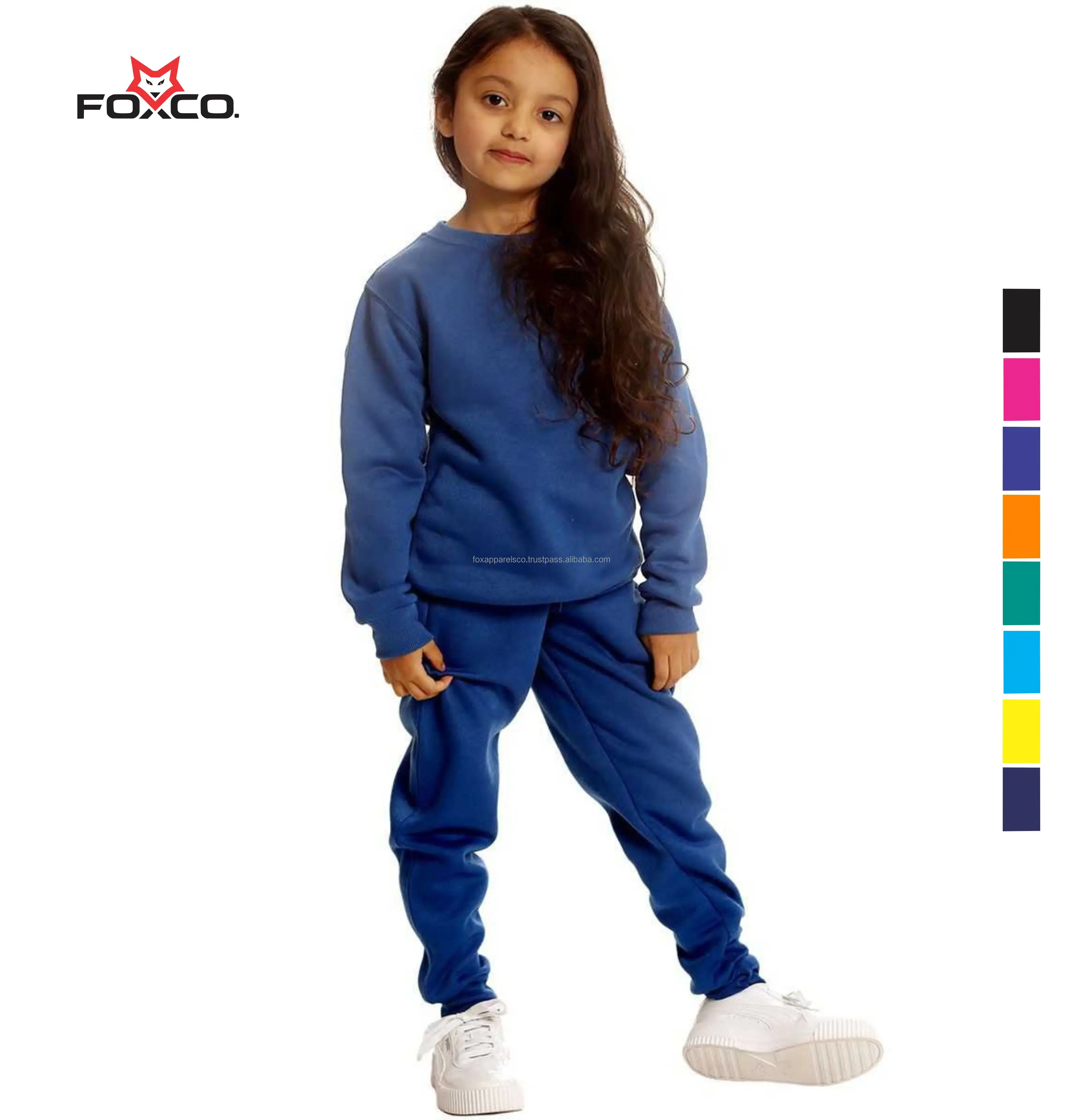 Wholesale Kids Tracksuits Children Boys Pullover Baby Sweat Suits High