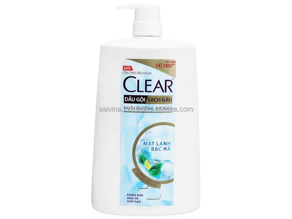 Clear Men Cool Sport Mint Clean Shampoo 612ml - Buy Vietnamese Dandruff ...