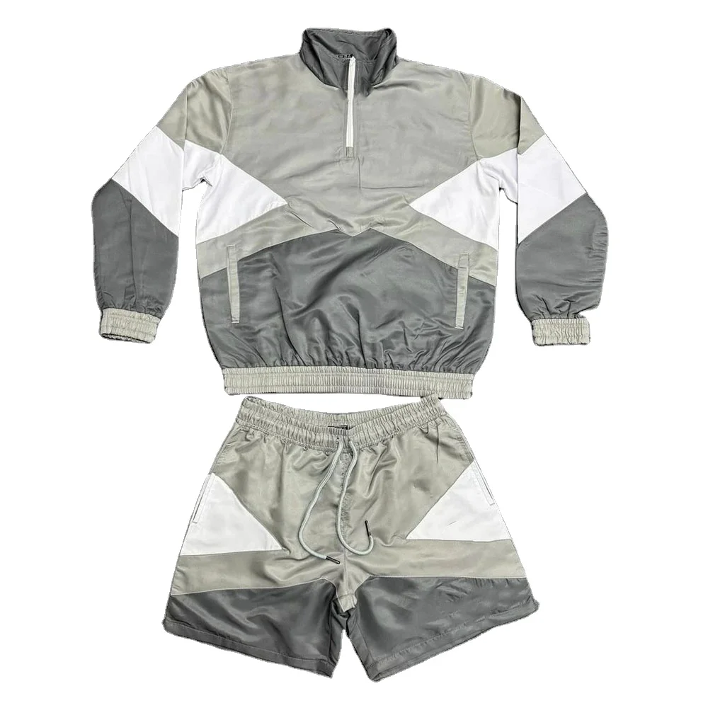 YUTHENTIC♥Twoway pleated onepiece shortsleeved jacket Amazon.com: SHBECYDE Women Two Piece Outfits Half Zip Lapel