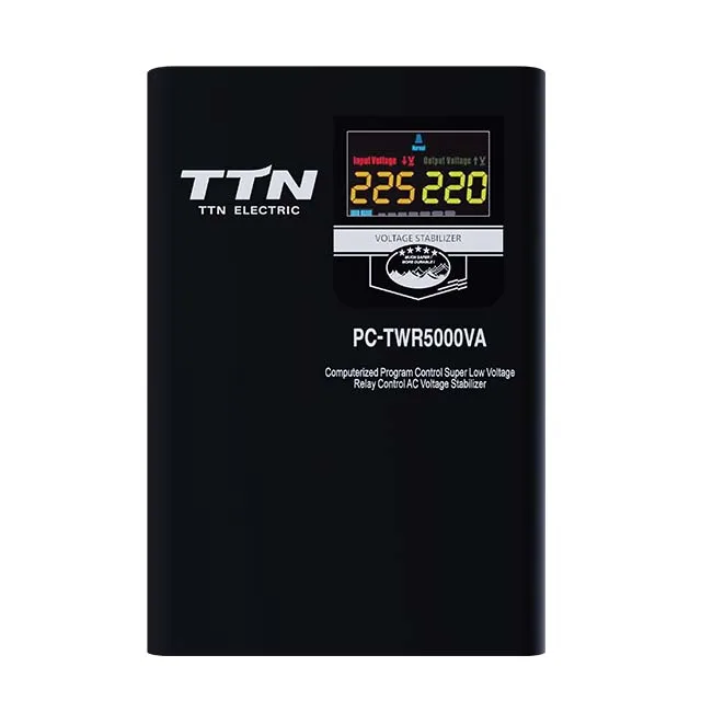 TTN Digital Display Relay Control Automatic Voltage Stabilizer Regulator Stabilizer AC 220V Voltage Stabilizer Regulators
