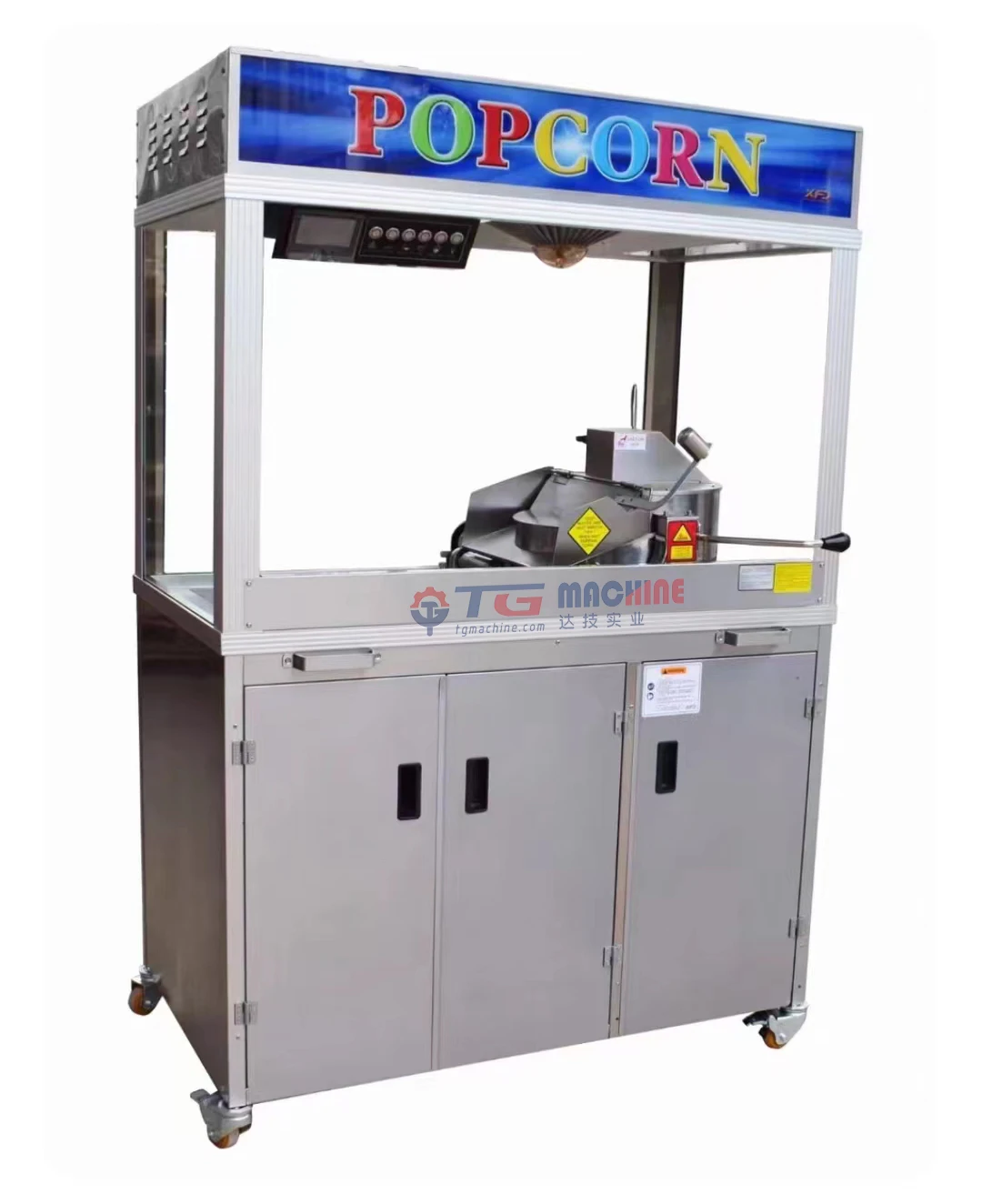 52OZ Commercial Popcorn Machine OEM Factory Popcorn Makers Caramel Kettle Corn Popcorn Machine