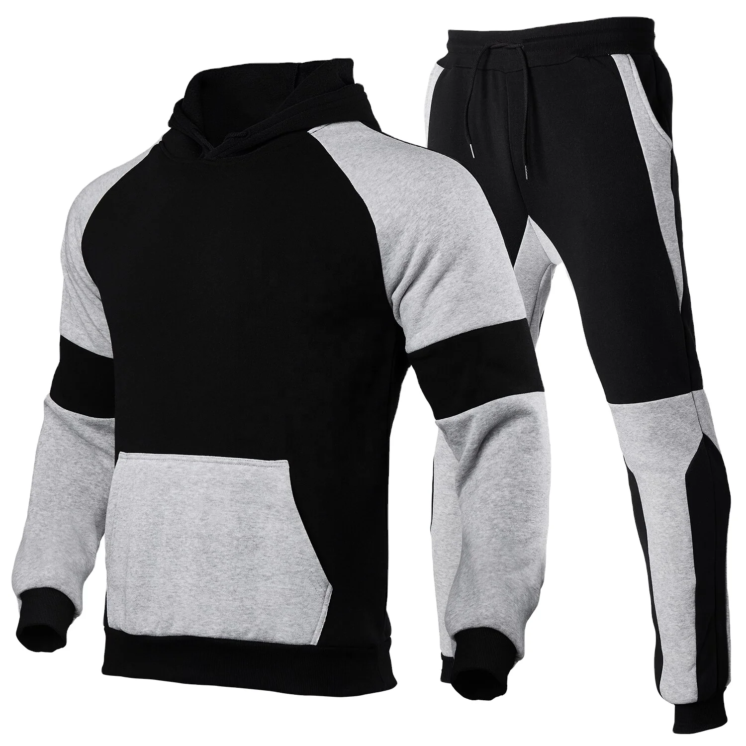 Best Sale Patchwork Tracksuit For Men Jogging Sweatshirts And Pants ...