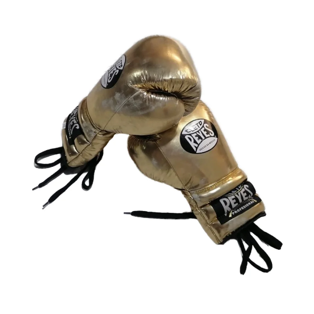 Профессиональные перчатки для кикбоксинга из натуральной кожи 6 унций 8 SJF-BG-083