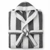 Grey + White Stripe