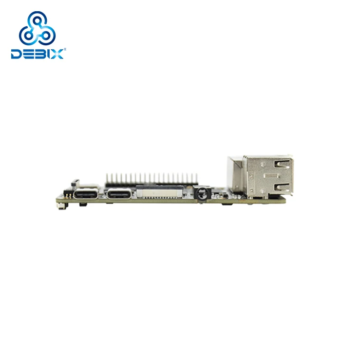 DEBIX Rpi Replacement Server Cpu Motherboard Arm Single Embedded Linux Board Ddr4 IMX 93 Motherboards Set Combo Kit