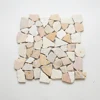 Mosaico Blanco/Ónix/Rojo